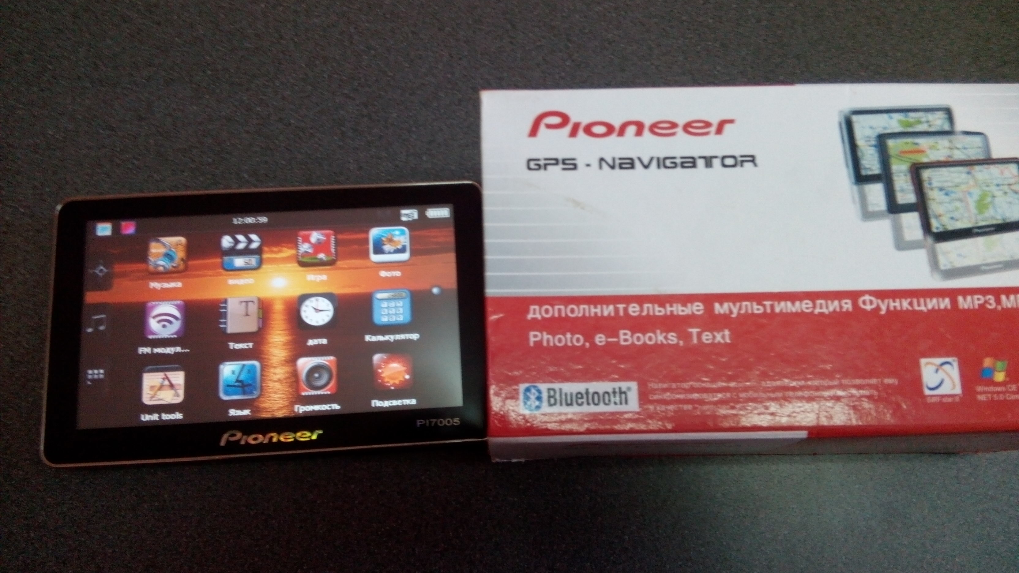 Продам GPS навигатор Pioneer PI7005 - Форум водно-моторного Клуба Фрегат